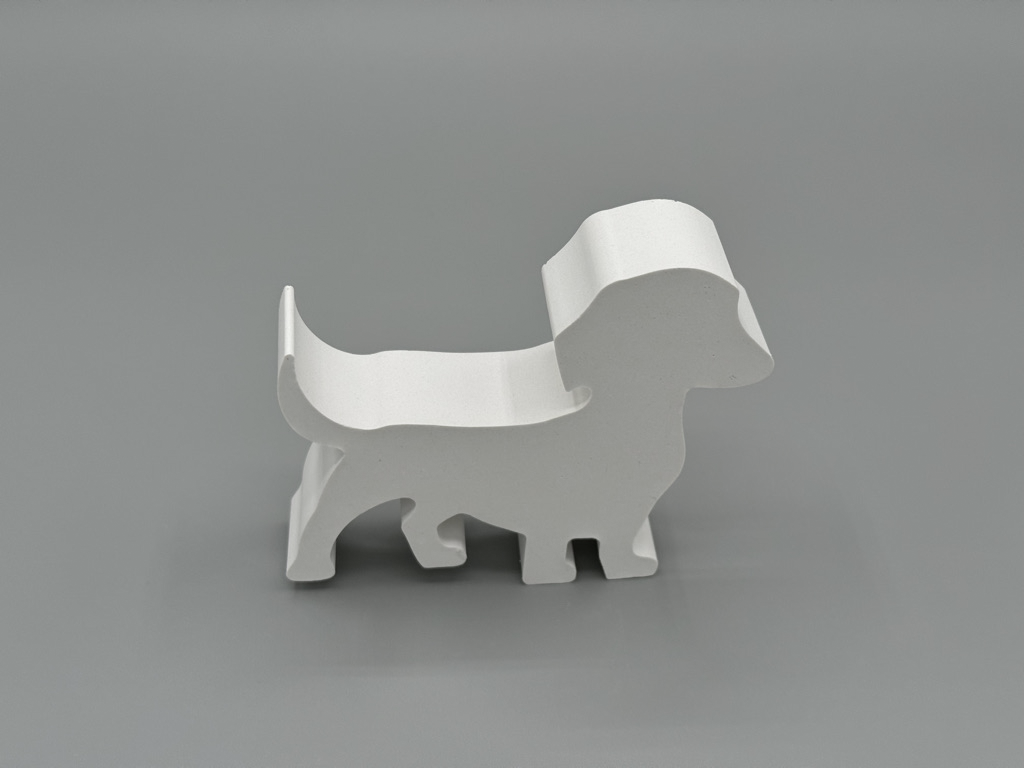 Hund mit Herz Figur