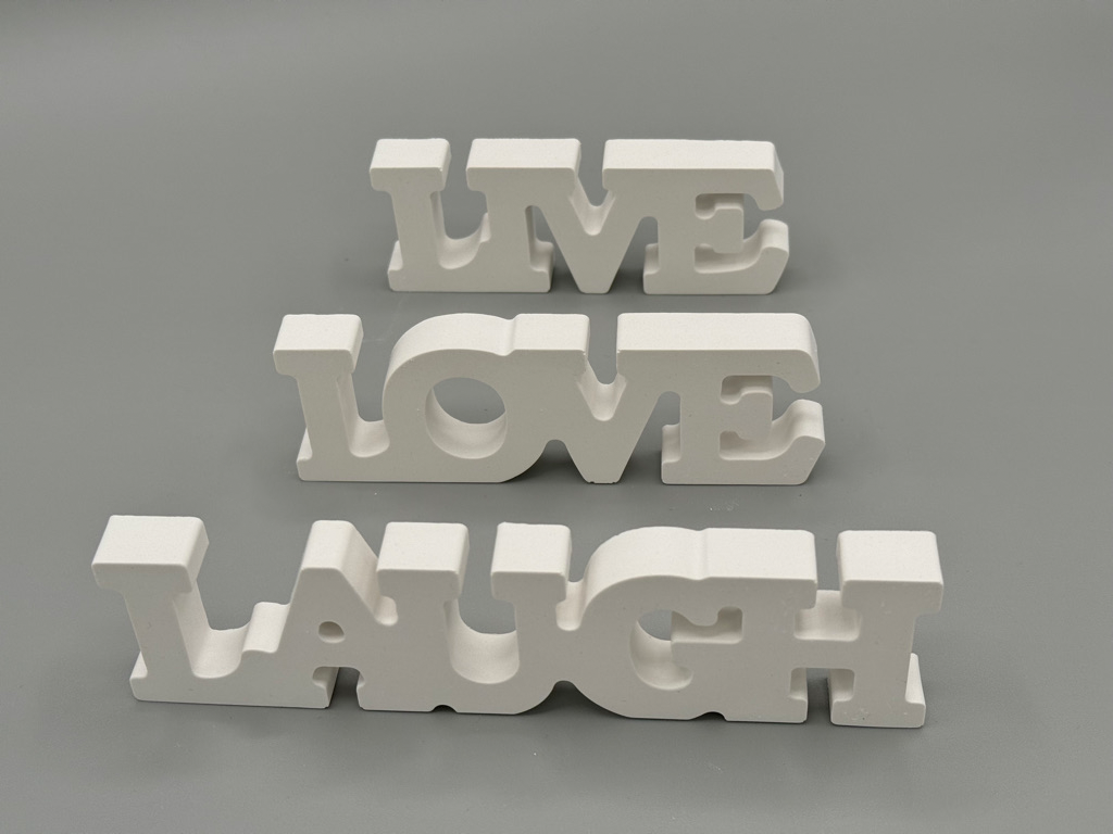 Live Love Laugh - Schriftzug