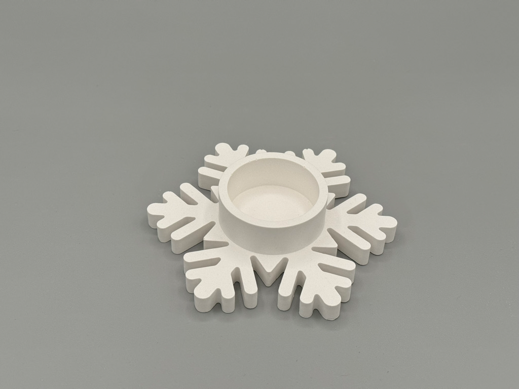 Schneeflocken Teelichter (2er Set)