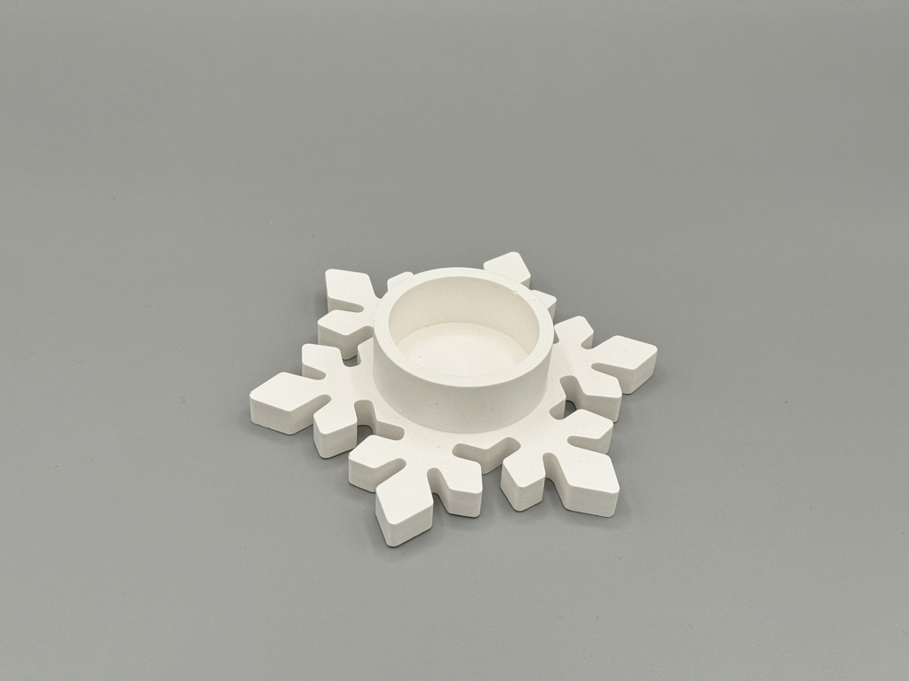 Schneeflocken Teelichter (2er Set)