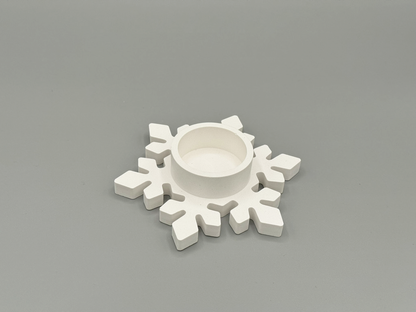 Schneeflocken Teelichter (2er Set)